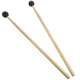 DECHOUS 2 Stück Teiliges Tongue Drum Mallet Ergonomische Drumsticks mit Poliertem Holzgriff Langlebige Percussion Zubehör für Klare Klangentfaltung Lange Schlägel für Musikinstrumente