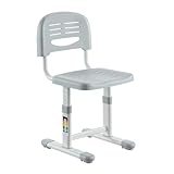 Spacetronik Kinderstuhl Höhenverstellbar 32-44 cm, Schreibtischstuhl Ergonomisch für Kinder von 120–160 cm, Mitwachsend, Kinder Schreibtisch Stuhl für Kinderzimmer, Lernen & Hausaufgaben