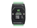 Waveshare Industrial 8-Ch Analog Acquisition Module, 12-Bit High-Precision, Supports Voltage and Current Acquisition, DC 7~36V Wide Voltage Power Supply, 8-ch Current Mode, 0~20mA