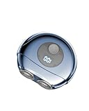 Doppelkopf-Rasierer, Mini Metallgehäuse, Wasserdicht & Selbstschleifendes Messer, Für Reise und Büro