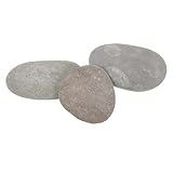 MINAOLULUS Sonnensteine für Schildkröten 3 Stück Naturstein mit Flachen Plattformen für Reptilienbecken Geeignet für Bartagamen und Wasserschildkröten Dekoration für Aquarien Zufällige Farbe