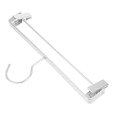 ABOOFAN Hosenständer Hosen Organizer Clipbügel Für Hosen Clip-kleiderbügel Für Kleidung Hosenbügel Für Den Kleiderschrank Hosenbügel Aus Metall Rockbügel Silver Aluminiumlegierung