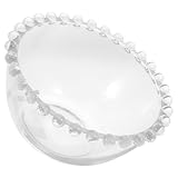 Housoutil Glas Dessertschale Großzügig aus Sicherem Glas Mehrzweck Salatschüssel und Obstschale für Küche und Servieren