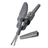 Cabilock Präzise Kleine Edelstahl trimmerschere für Bart Augenbrauen und Gesichtshaare Multifunktionale Beauty schere mit Abgerundeter Spitze Langlebig und Einfach zu Bedienen für