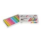 Tafelkreide bunt in Schiebeschachtel, 12 Stück, staubfrei | Wiemann Lehrmittel (12 Farben)