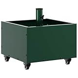 vidaXL Sonnenschirmständer für den Garten – ideal für die Terrasse, spendet Schatten und ist eine Moderne Lösung mit dekorativem Pflanzer.