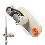Mophalter Wandhalterung, Besen und Mopphalter - Besen Organisator Wandmontage | Klebstoff Non-Slip Gripper-Haken für Küchen Wohnung Keller für Stromkleideraum Yard Workshop Camping