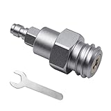 Yominerr Kohlendioxid-Fülladapter, 8 mm Stecker, Schnellkupplung für Sodawasserbereiter, Externer CO2-Tank