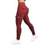 KEIZHUONIQIU Sport Leggings mit Taschen Damen High Waist Sportleggins Lang Schwarz Leggins Blickdicht Weiche Elastische Bauchweg Yogahose Fitness Gym Laufhose