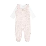 Steiff Baby-Mädchen Langarm Set Strampler und T-Shirt, Heavenly pink, 50