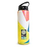 FIFA Unisex-Youth Aluminium Sportflasche, Multi, 750ml