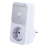 LOORGVEL Mechanische Zeitschaltuhr Steckdose Stunden Programmierbarer Timer mit Automatischer Abschaltung Zuverlässige Eu Stecker Zeitschaltuhr für Haushalt Einfache Installation
