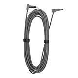 150FT 46m Ersatzkabel für V2 Gen 2, Rechteckiges Satellitenkabel, 26AWG Kautschuk Kupfer Leiter Ethernet Kabel, Wasserdichtes Multifunktionales Starlink Internet Kit