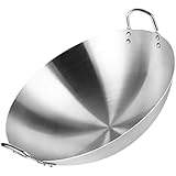 bns7fapq Binaural Pfanne Eisentopf Küche Gussform Auflauf Rührbezüge Pfanne Kochgeschirr (Farbe: D, Größe: 32 cm) (D 30 cm)