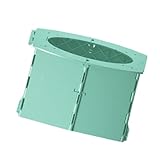 COMPUKAS Faltbare Babytoilette aus Robustem PP Tragbar und Leicht Faltbares Reisetöpfchen für Praktisches Auto notfall wc für Unterwegs und Toilettraining