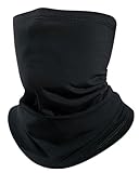 Winter Loop Schal Schlauchschal Multifunktionstuch Herren & Damen, Winddicht Fleece Nackenwärmer Ski Schal Atmungsaktiv, Halstuch für Skifahren, Joggen, Radfahren, Snowboarden