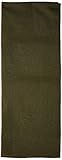 Everone olivgrüne graubraune Decke aus 80% Wolle, feuerhemmend, 167,6 x 228,6 cm