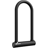 Sportneer Fahrradschloss, 18mm Bügelschloss mit verstellbarer Halterung & Schlüssel Anti-Diebstahl sichere Schlösser für Fahrräder, E-Bikes, Motorräder, Motorroller