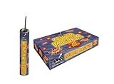 Pyrotechnik Castellana Super Magnum, professionelles Feuerwerk, Packung mit 20 Stück, blaue Box mit spektakulären Lichteffekten