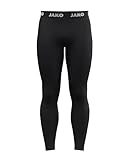 JAKO Unisex Long Tights Function, schwarz, XL