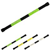Best Sporting Schwingstab Fitness POWERCISER grün I Schwingstab Physiotherapie mit Trainingsanleitung I Swingstick für Fitnesstraining Muskulatur, Haltung und Koordination I Schwungstab Gymnastik