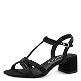 Tamaris Sandalette Damen Vegan Elegant schwarz,EU 41