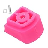 KITANDOVE Kinderrollschuhe Mit Bremse Riesenwalzen Scharniere Für Zubehör Für Rollschuhe Spezielle Rollen rutschfeste Schlittschuhe Ausrüstung Schlittschuhe Rostfreier Stahl Rosa