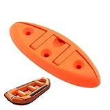 Boots-Dock-Stollen, 12,7 cm, Nylon, Kajakhalterung, Seilklampe, multifunktional, zusammenklappbar, sicheres Bootszubehör für Kajaks, Yachten und Marine-Docking (Nylon)