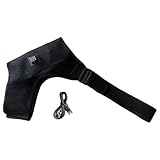 Schulter-Heizkissen – Beheizte Schulterbandage | Rotator-Manschetten-Schulterbandage | Elektrisches Schultermassagegerät mit 3 einstellbaren Wärmestufen | Heizkissen Schulterwickel für Frauen Männer