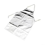 ComfyHarbor Isolierte Schürze aus Aluminiumfolie zum Schutz vor hohen Temperaturen in verschiedenen Einstellungen, Wie abgebildet, Lange