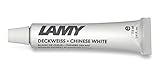 LAMY aquaplus Z 71 Farbtube Deckweiß einzeln mit 7,5ml Inhalt - ideal zum Malen und Mischen von Wasserfarben - perfekt für die Schule