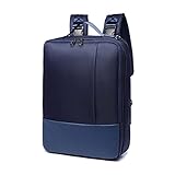 JOJOJ Luxus-Nylon-Rucksack for Männer Oxford Casual Laptop Reisetaschen Canvas Bagpack for Männer(Blue)