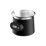 Sileduove Digitale Kaffeewaage, digitale Kaffeewaage mit Espresso-Dosierbecher, 0,2–199,9 g, für Kaffeemessung und Sauerei