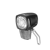 ADDVIEW Fahrradlicht Dynamo Frontscheinwerfer 60 Lux Hammer M60 – LED Fahrradlampe mit Helligkeitssensor, Standlicht, IP65, StVZO & ECE zugelassen, für City & Trekkingrad