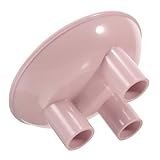 ANDRESLAD Erhöhter Katzennapf aus Stabilem Kunststoff mit Breiter Schräger Schale für Komfortables Fressen rutschfest und Leicht zu Reinigen Ergonomisch Gestaltet zum Schutz der