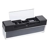 Kisangel Antistatische Schallplattenbürste Vinyl Reinigungsset Vinylzubehör für Schonende Staubentfernung und Pflege Vielseitig Einsetzbar Kompakt Leicht und Schonend für Vinyl und