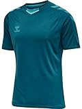 hummel Herren Hmlcore Xk Poly Jersey S/S T Shirt, Blue Coral, L EU