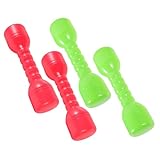 WHAMVOX 4 Stück Wasser fitness hanteln aus Sicherem Abs material Schwimmende Aquatic Barbell für Schwimmtraining und Wassergymnastik im Pool Langlebig und Kinderfreundlich