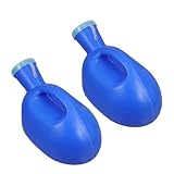 TOPPERFUN Tragbare Urinflasche für Männer Ml Auslaufsicher mit Deckel Kunststoff Urinalflasche für Unterwegs und Camping Wiederverwendbare Urinkammer für Nacht und Mobilität