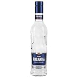 Finlandia Vodka | Reinheit | Purer Geschmack | Aus Finnland | Umweltbewusste Produktion | Aus reinem Gletscherquellwasser | 40% | 500 ML