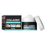 Anti-Falten-Creme für Männer mit 5% hydrolysiertem Kollagen – Reduziert Falten schnell und sichtbar, strafft und spendet Feuchtigkeit | Für alle Altersgruppen und Hauttypen geeignet