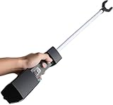 Tier-Stimulator,Elektrischer Schweinefänger,Bullenpeitsche,Elektrischer Viehtreiber Wiederaufladbarer,Wasserdichter Mit Ladegerät Für Hunde Kuh Ziegen Schweine,Rinder,Große Hunde 57cm