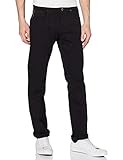camel active Herren Regular Fit 5-Pocket Jeans Forever Black Schwarz, menswear-40/32