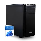 dcl24 PC Workstation AMD Ryzen 9 7950X, GTX1650 4GB - 2000GB SSD, 64GB DDR5, schneller Computer mit WLAN, 16x5.7 GHz, PC Rechner mit Windows 11 für Büro und Homeoffice [19817]