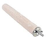 duvoplus, Sitzstange aus Calcium S – 15 x 2,5 cm, Weiß, Vögel, Weiß, Vögel