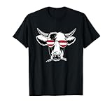 Österreich Kuh Urlaub Camping Wandern Fanartikel Souvenir T-Shirt
