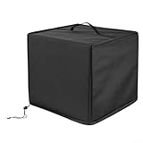 Toaster-Abdeckung für den Innenbereich mit wasserdichtem und staubdichtem Schutz, winddichte Passform verhindert Verschieben, bietet Sonnenschutz, passend für Toaster-Größe 44 x 44 x 40 cm (420D)