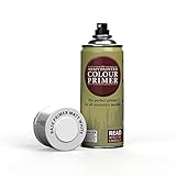 The Army Painter, Colour Primer Matt White, 400 ml Grundierung Spray Matt Weiß - Acryllack Spray für Fantasy Modellbau Wargames Tabletop Figuren, Warhammer & Dnd Miniatures