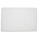 Gdfnmogo Grillrost für japanischen koreanischen Stil, gekreuztes Drahtgitter aus Edelstahl für gleichmäßigen Luftstrom, kompatibel mit Out (45 x 30 cm)