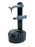 pelamatic - Elektrischer Kartoffelschäler | Spart Zeit & Mühe | Sicherheitsdesign | Mit 2 zusätzlichen Klingen | Leicht zu reinigen | Obst- und Gemüseschäler, Schwarz, Kunststoff